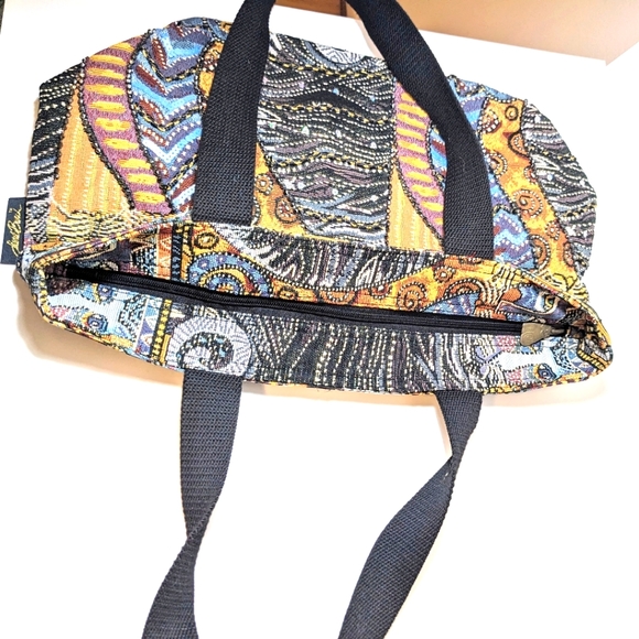 Laurel Birch Hobo Cat Tapestry Shoulder Strap Purse - Picture 10 of 14